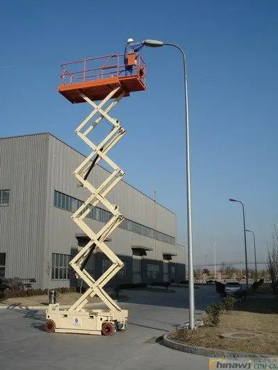6 Meters To 12 Meters Aerial Work Platform Customer - Favorite Self - Propelled Scissor Lift
