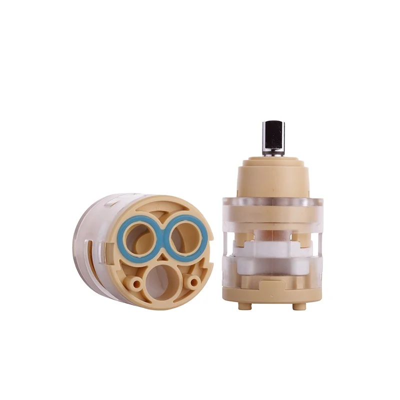 45mm Yellow Colour High Flow Faucet Ceramic Cartridge for India Market