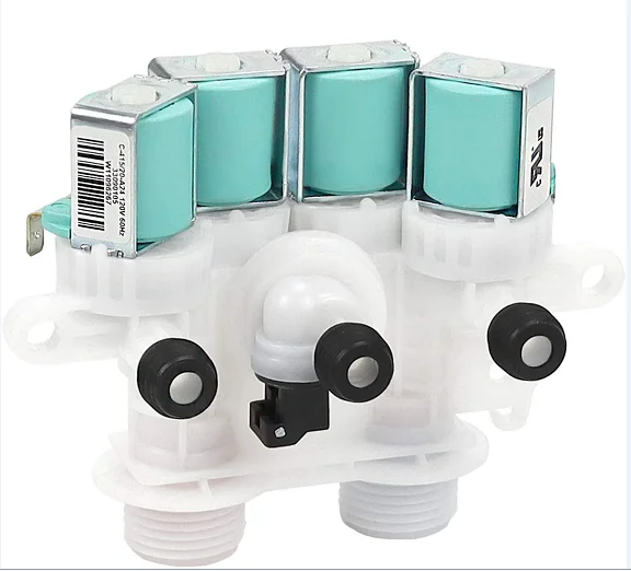 Original W11165546 Washer Water Inlet Valve Compatible with Whirlpool replace W11096267