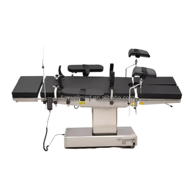 Economical and practical movable electric operating table surgical OR neurosurgery operation table with kidney bridge