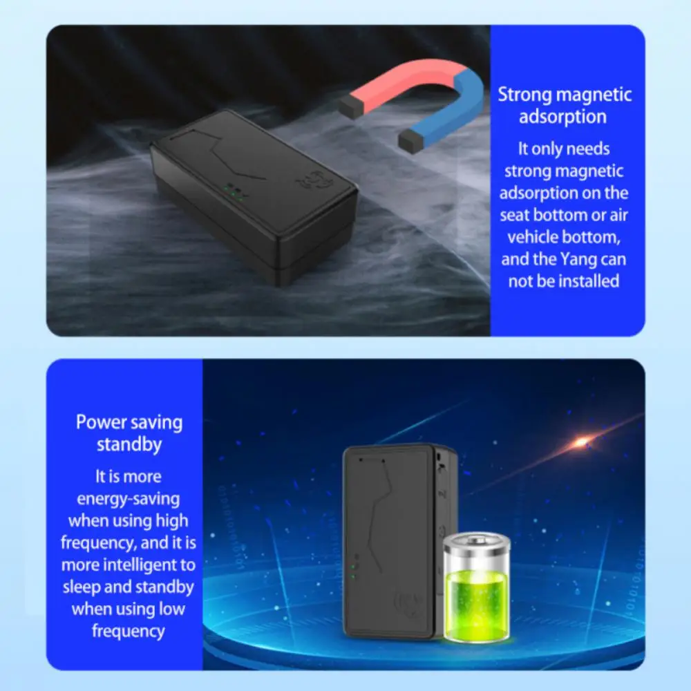 Portable 4G Mini GPS Tracker Wireless Smart  Long Battery Life Real-time Positioning  GPS Tracking Device Car Tracker