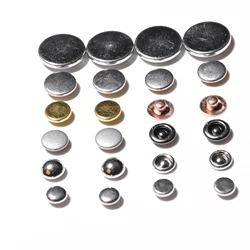 Джинсовые заклепки, металлическая латунная джинсовая кнопка, заклепка с логотипом