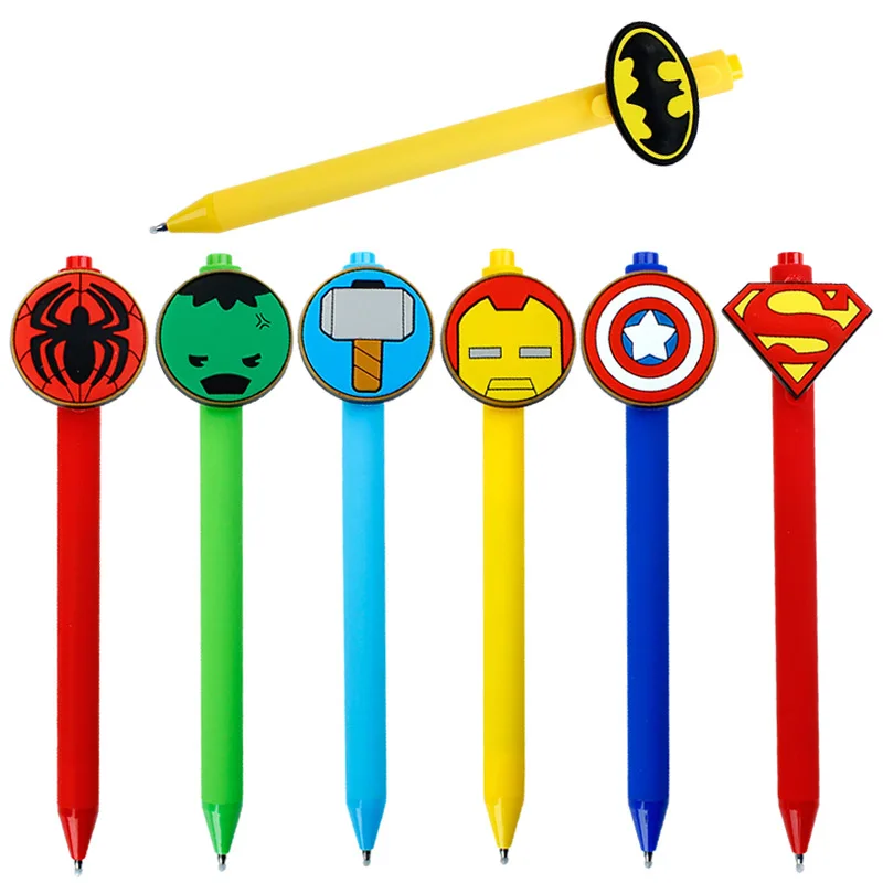 Manufacturer customized PVC cartoon doll plastic cute ballpoint pen and plastic pen cute pen cartoon character