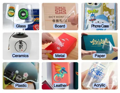 30CM Roll Cold Transfer Printing UV DTF Film AB Sticker UV DTF Film for UV DTF Printer