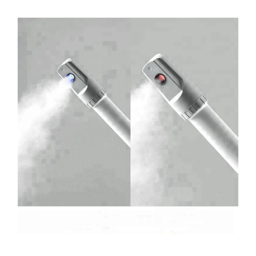 Hot And Cold Spray Face Steamer With 5x Magnifying Lamp Ring Light For Salon Spa Professional Facial Vaporizer Steame