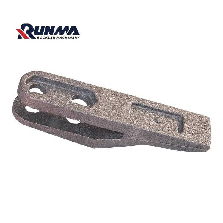 RUNMA front end loader spare parts mini loader middle tooth teeth