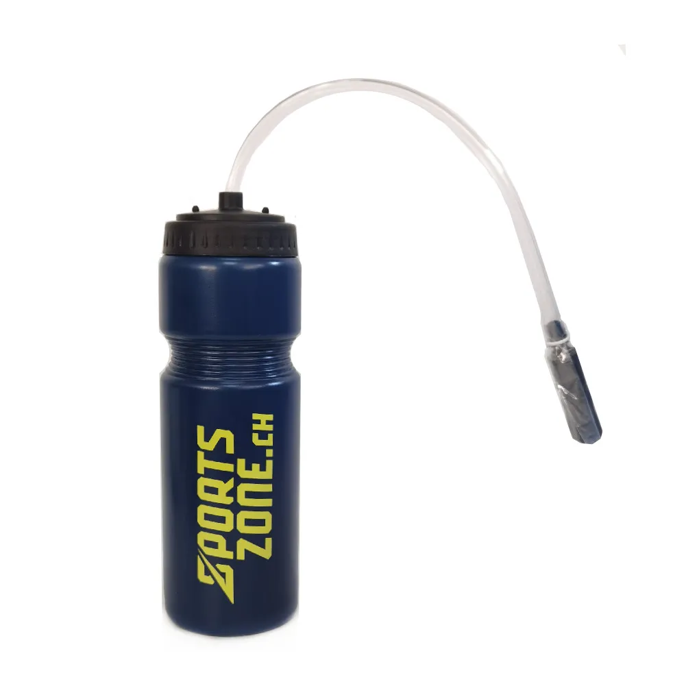 sports plastic drinking bottle with straw