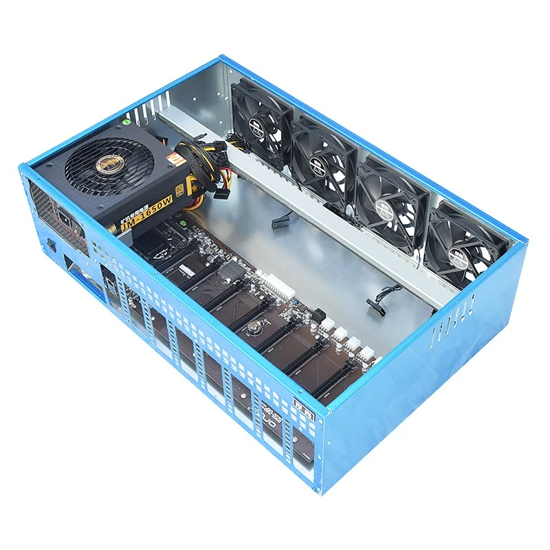 
Wholesale Ethereum Miner Graphic Card 8 GPU Mining Rig Machine Eth Antminer GPU Miner With RAM PSU 