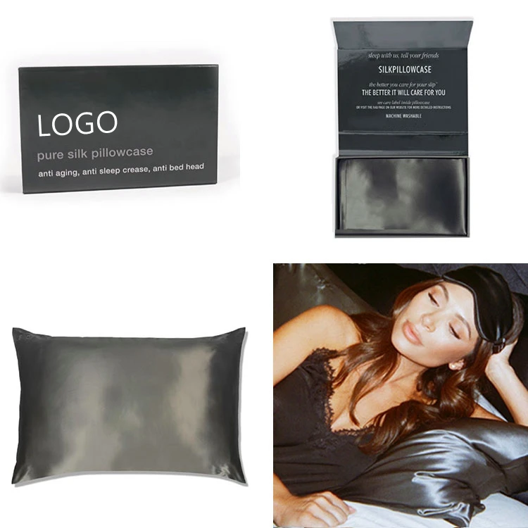 luxury 6a real silk pillow case pure natural 100% mulberrry silk pillowcase for gift items
