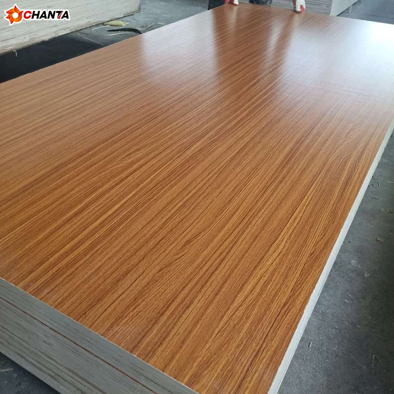 3mm 12mm 15mm 16mm 18mm Wood Grain Laminated Faced Melamine Marine Plywood