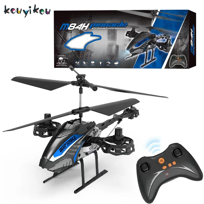 KYK 2.4Ghz 3.5 Channels Metal M87H Remote Control Flying Helicopter Aircraft Toy RC Helicopter With Lighting