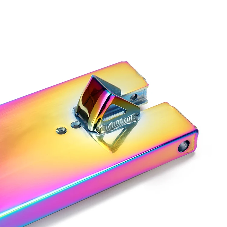 High Quality cheap Aluminium Alloy 7003 customized Pro Stunt Scooter Deck For 110/120 Wheels