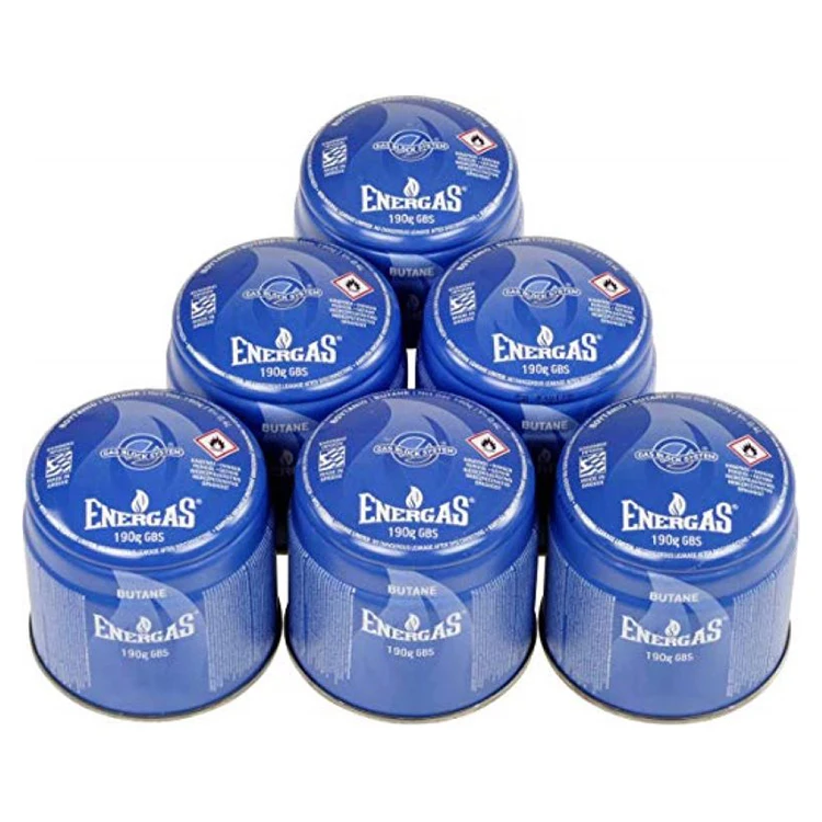 
 Греция ENERGAS 190G, газовые картриджи, верхний безопасный картридж ENEGBS190  