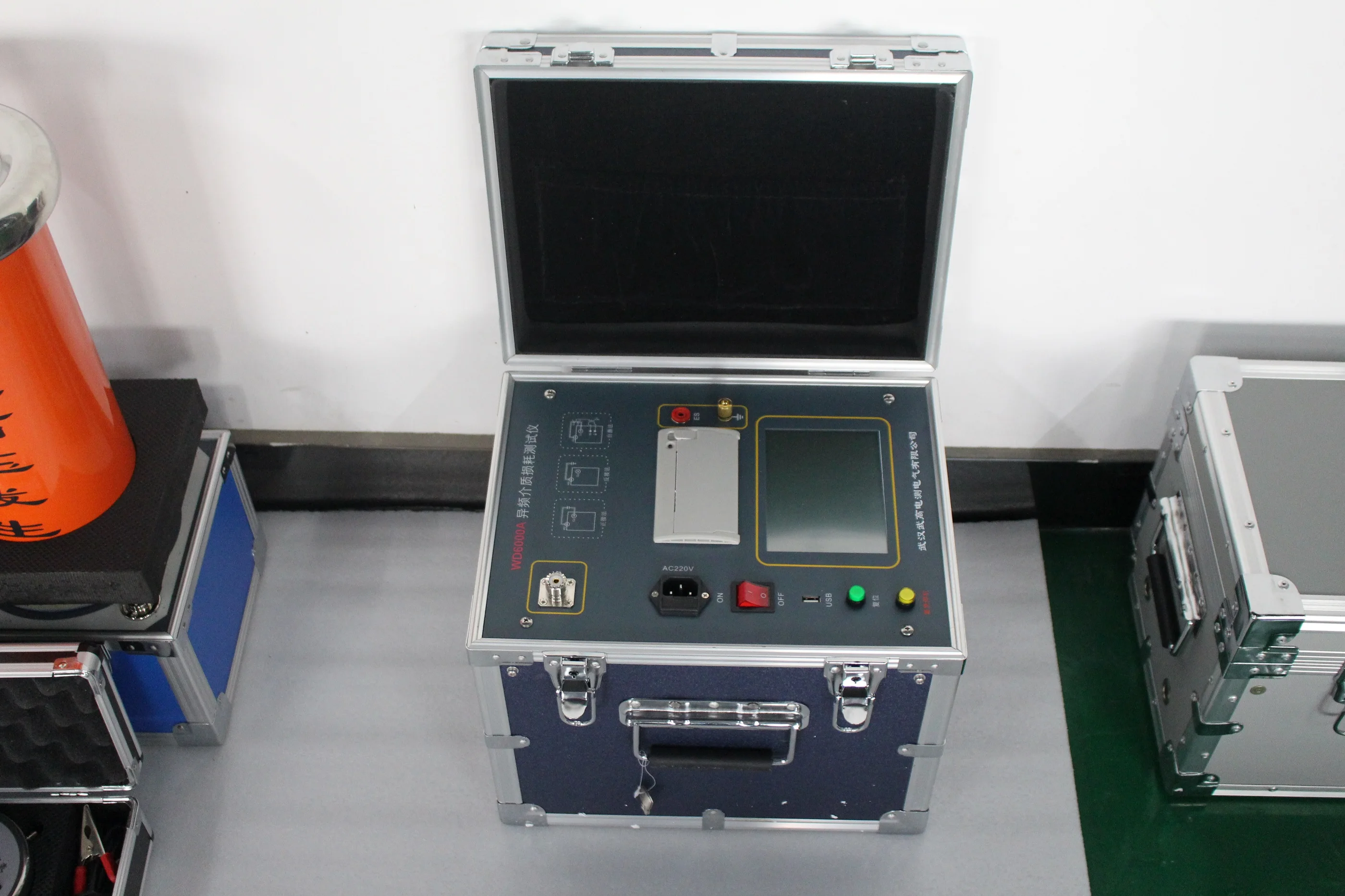 WD6000 12KV Power Factor Dielectric Loss Analyzer Transformer capacitance &tan delta tester for 110kv