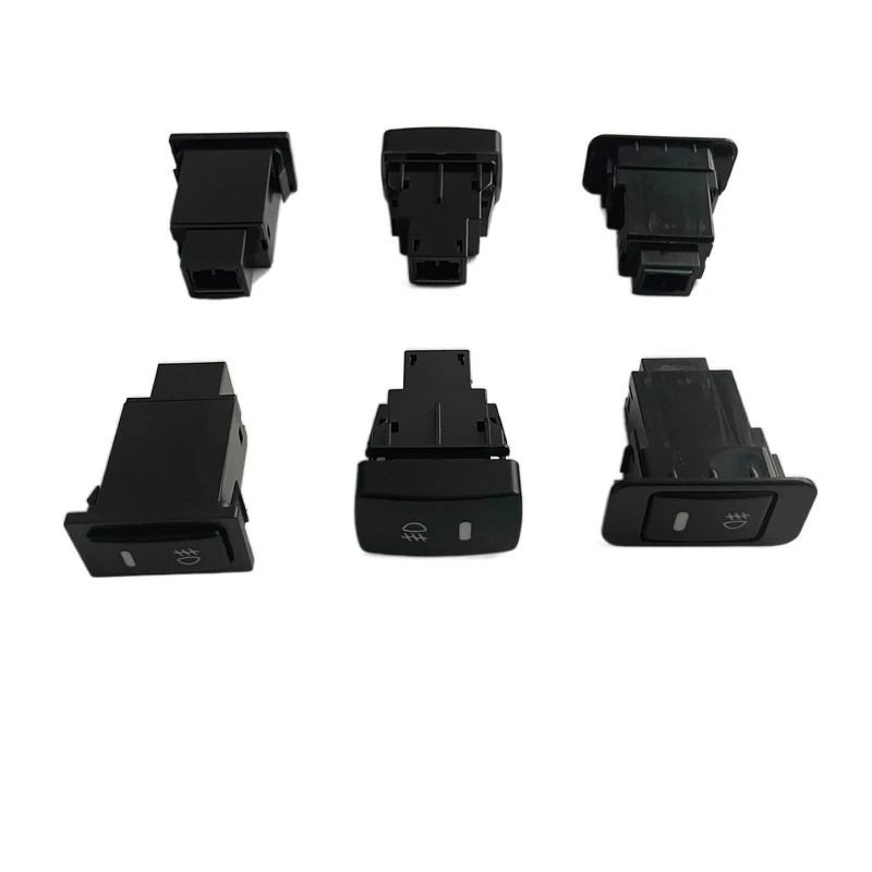 High quality 5 pin on off push button switches fog light switch with cable suitable for car