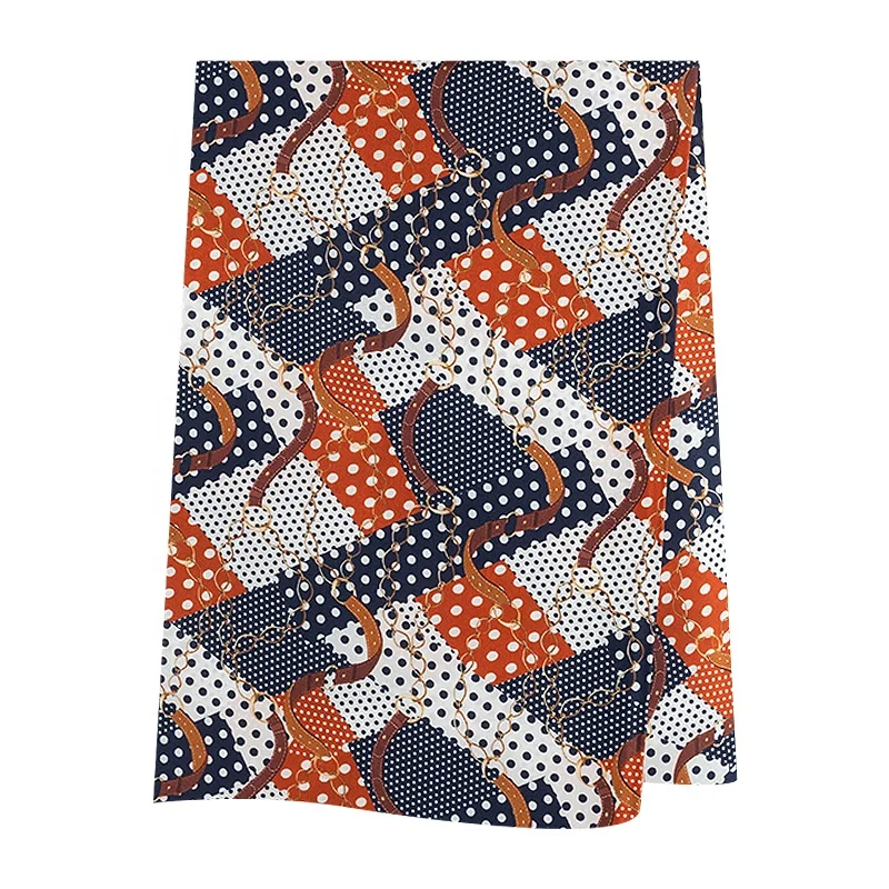 12 mm thickness habotai fabric digital print pattern habotai charmeuse 100% silk natural habotai fabric for lady Nigtgrown