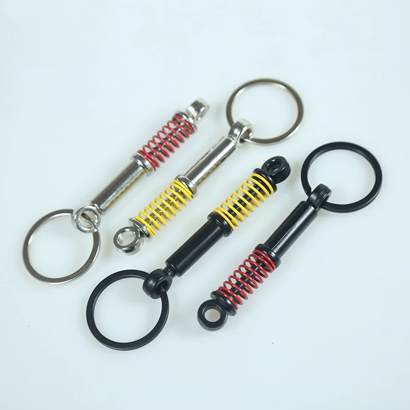 ONEOK factory metal spring keyring auto key ring car tuning parts car parts accessories shock absorber keychain