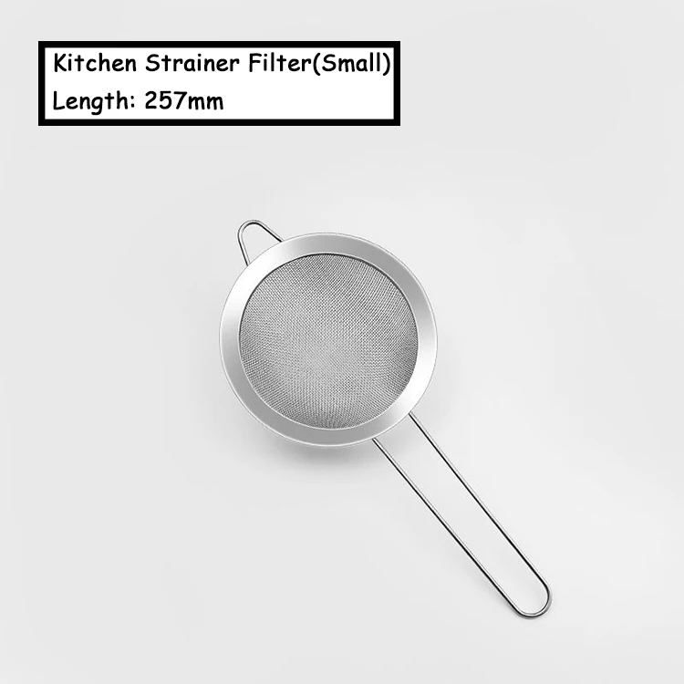 Good Quality Fine Mesh Sieve Stainless Steel Strainers Stainless Steel Kitchen Fine Mesh Filter