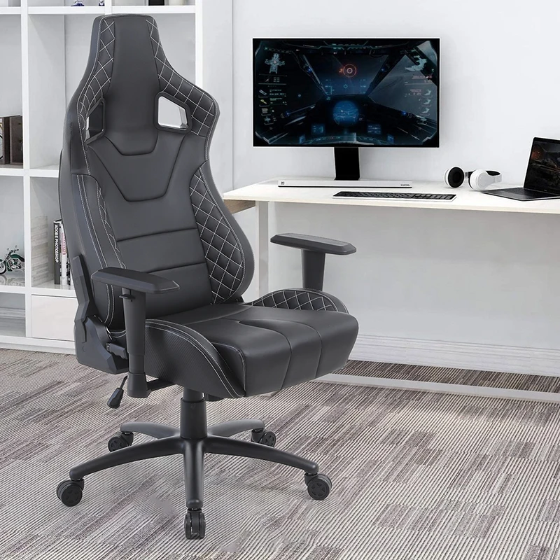 Li&Sung 10089 20213D Arm PU Ergonomic Racing Computer Gaming Chair