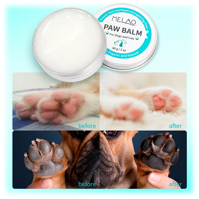 High Quality Private Label Pet Paw Nose Care Cream Natural Dog Cat Outdoor Cracked Best Choose Paw Balm