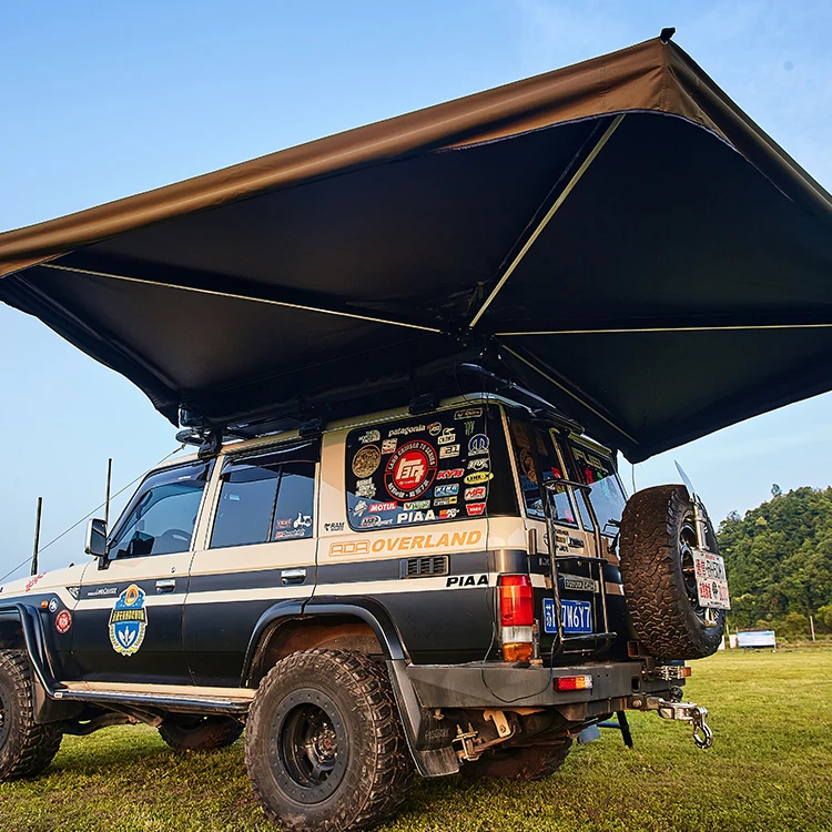 Outdoor Backpacking Hiking Picnic Dutch Boat 270 Free Standing With Lights Tent Car Camper Awning