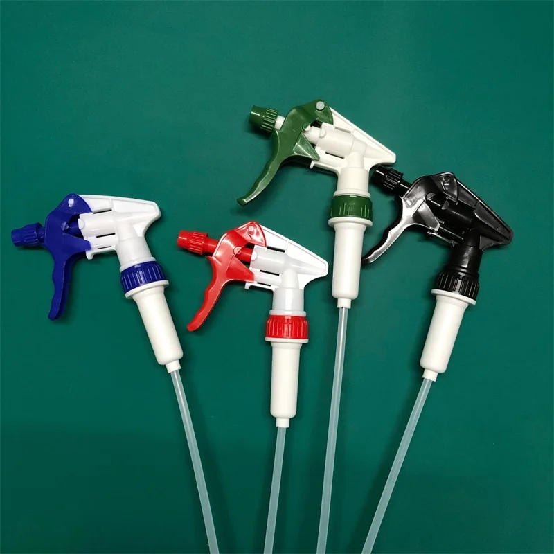 38/400 gallon bottle long tube trigger sprayer 38/400 plastic trigger sprayer for cleaning
