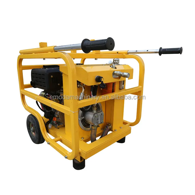 Construction Machinery Portable Gasoline Diesel Hydraulic Press Power Pack Hydraulic Power Unit 13 hp 18 hp 30 hp