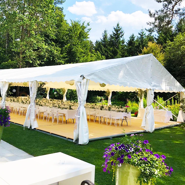 Customized Outdoor White Wedding Party Tent Event Marquee Church Tenda for 100 - 500 People