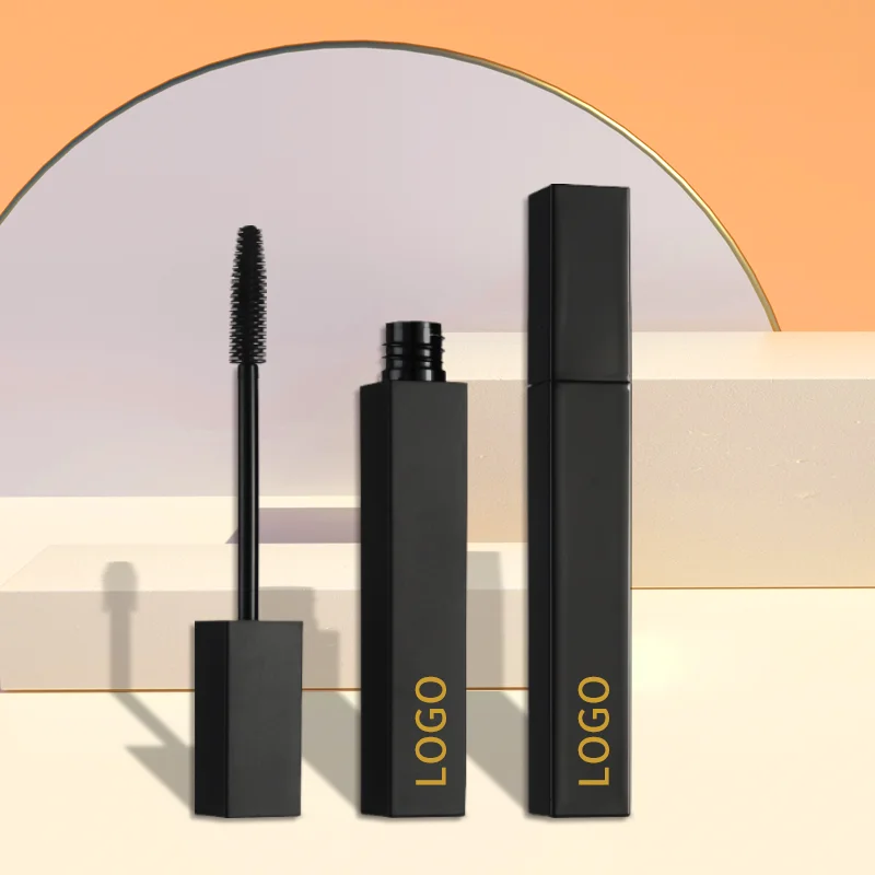 Private Label Makeup Long Lasting Black Fibre Curling Thick Waterproof Vegan Mascara
