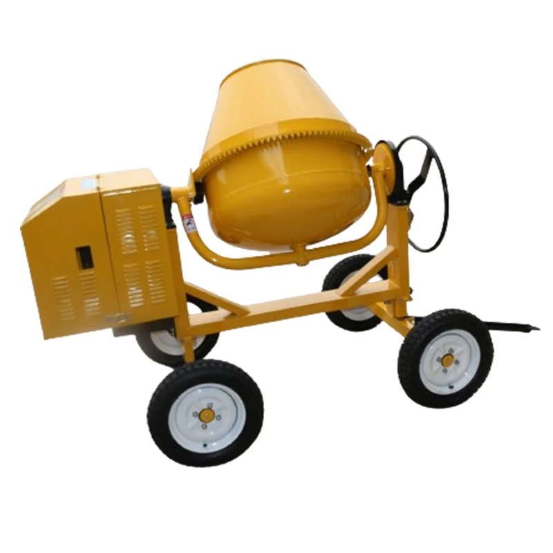 Versatile Cement Mixers: Mini Portable Concrete Mixer & Self-Loading Mixer for Efficient Construction Solutions