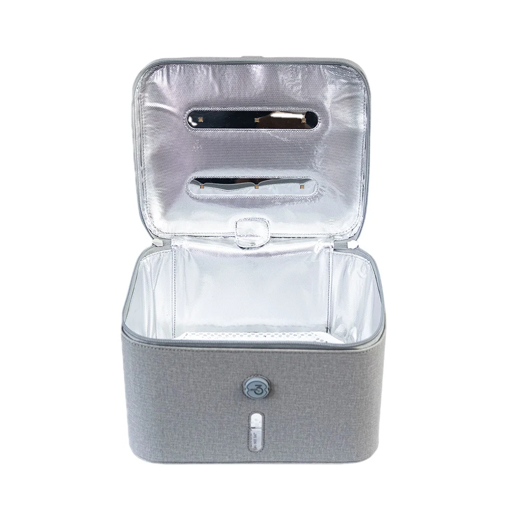 2021 best safety multifunctional portable UV disinfection bag with led light sterilization bag