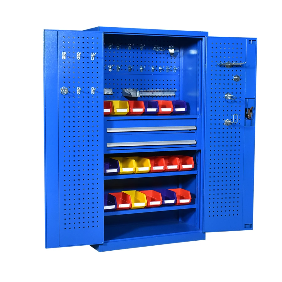 Customized Metal 2 Doors Storage Tools Cabinet for Garage