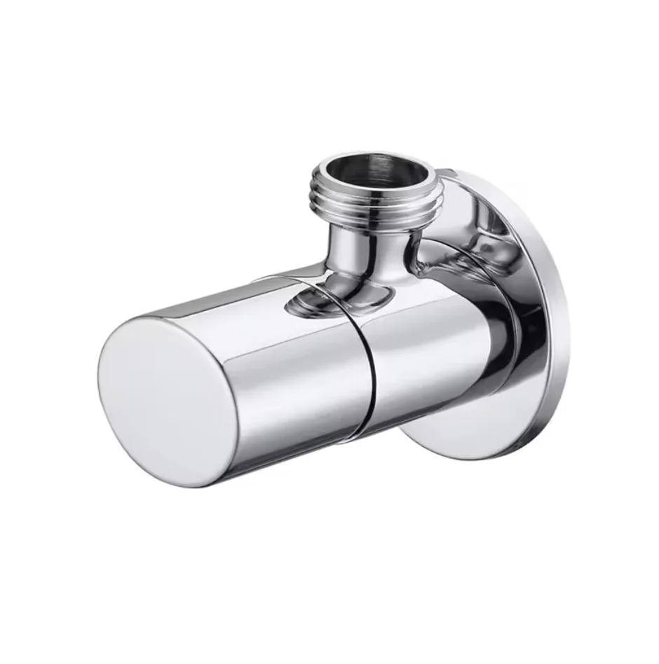 Bestselling washing machine angle valve 2-way toilet seat ring angle valve chrome plated