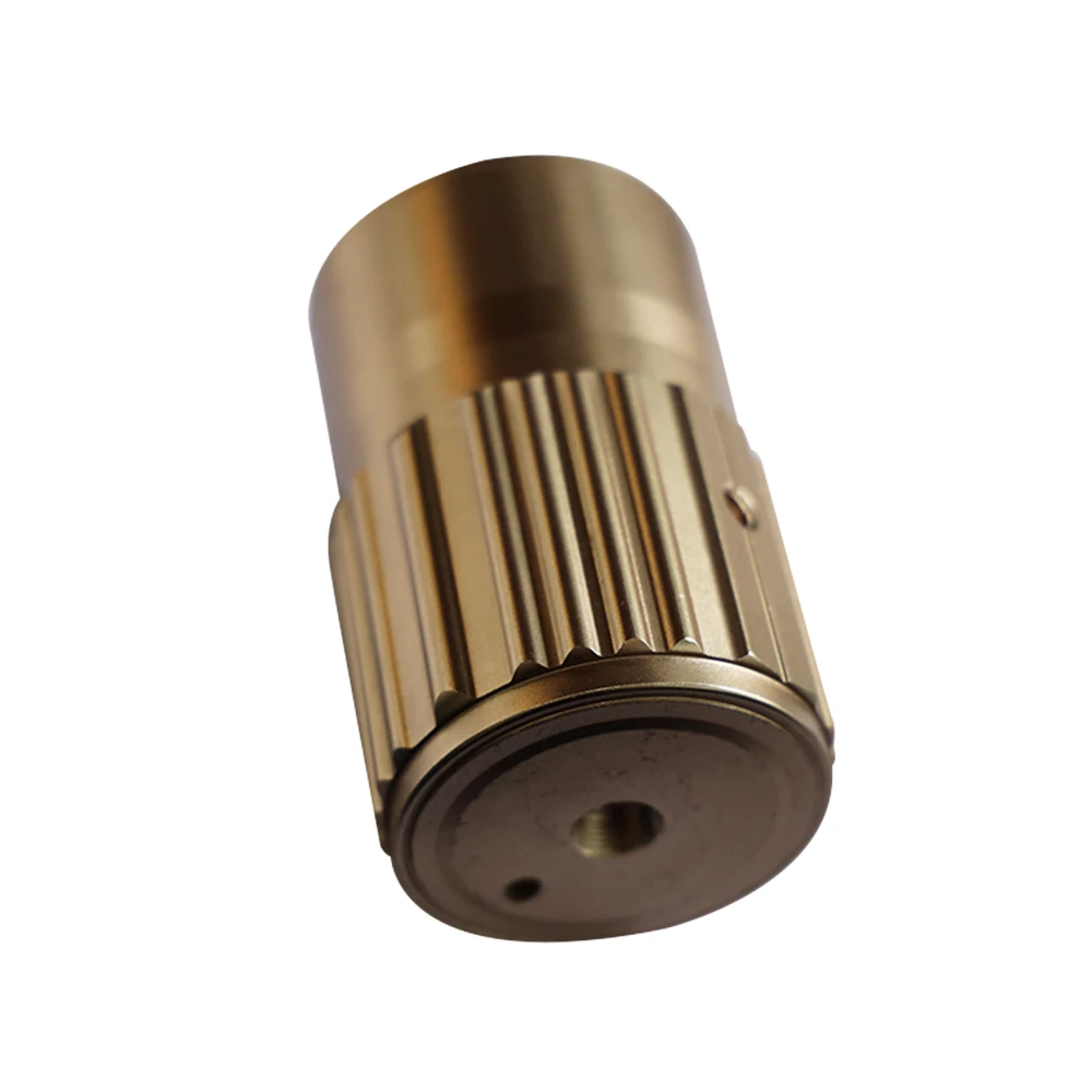 Customized High Precision 5 Axis CNC Machining Parts Circular Shaft Turn-milling Compound Deep Drawn Stamping Steel Forging Part