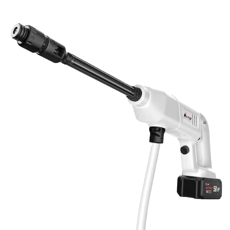 Hot Sales  High Pressure 21V Lithium Cordless Wireless Car Wash Water Jet Watering  With Lower Price 775motor