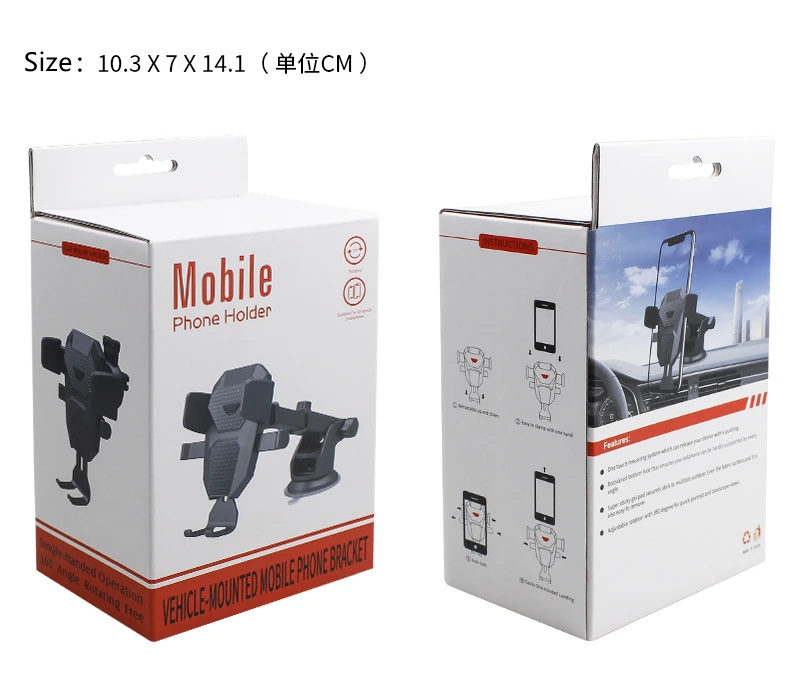 Premium Long arm dashboard Windscreen Metal plate mini Magnet cup Car Phone holder