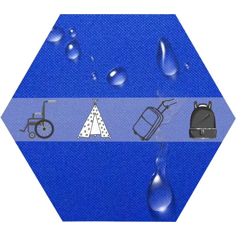 Водонепроницаемая устойчивая к разрыву Ткань Оксфорд из полиэстера 600D X 600D с ПВХ покрытием