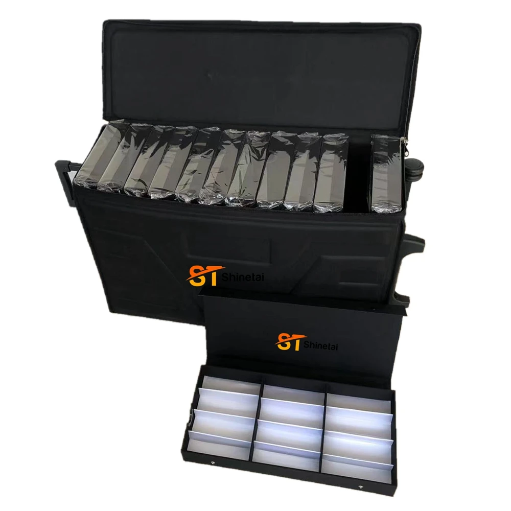 On Sale Sunglasses Storage Suitcase Big Capacity EVA Eyeglasses Trolley Case Custom Printing Glasses Display Suitcase
