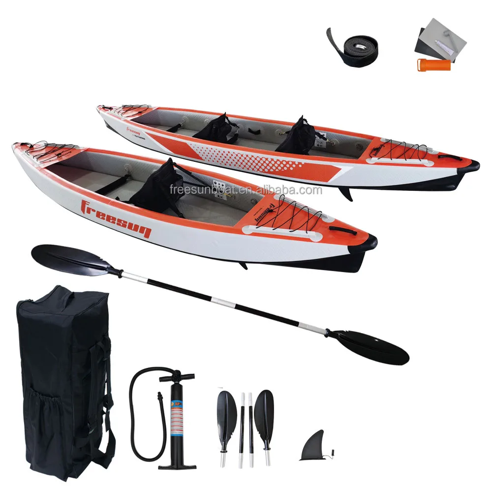 Resistant Inflatable Kayak Hot Sale New Arrival Multi Chambers Whitewater Aufblasbar Drop Stitch for Sea Ocean