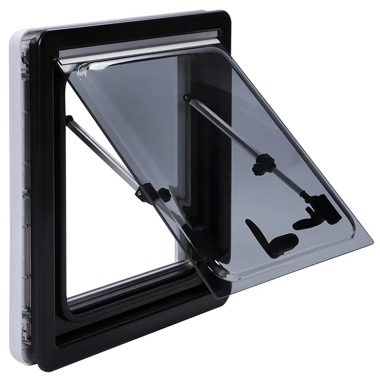 Right Angle Window with Insects Screen Roller Blind RV Window RV Accessories motorhome trailer