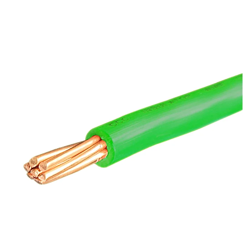 8 10 12 AWG 7 Hilos с ПВХ покрытием Rollo медный домашний провод для строительства медный Электрический провод THW