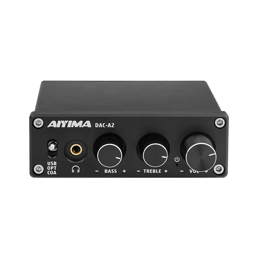  AIYIMA DAC-A2 2.0CH USB DAC аудио декодер звуковой усилитель цифро-аналоговый преобразователь MINI HiF