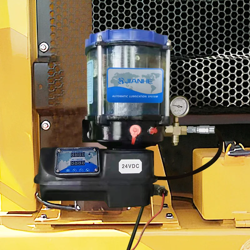 JIANHE electric automatic central lubrication system plc control lubrication pump Grease transfer piston pump
