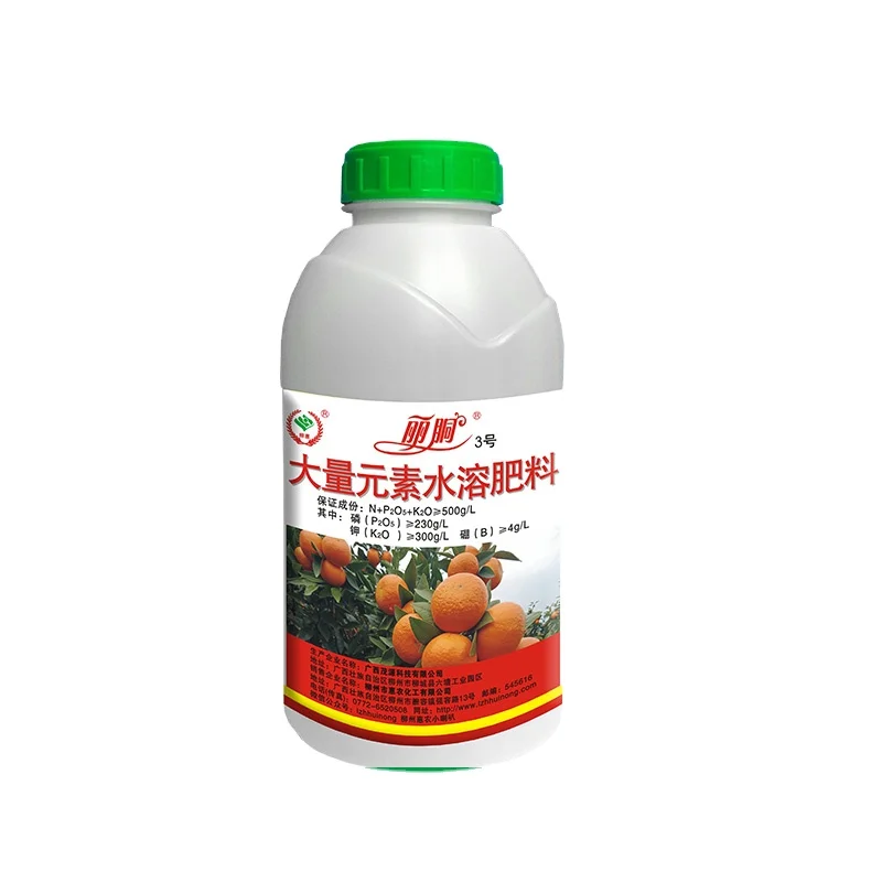 300g / L potassium, 230g / L phosphorus and 4G / L boron water-soluble fertilizer promote plant growth