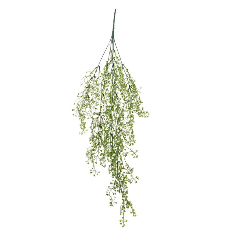 MW53456 популярный искусственный цветок растение бело-зеленый пластиковый материал капля для декоративных цветов домашней вечеринки