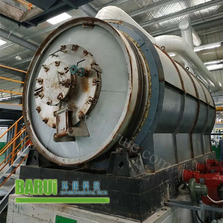 Новейшая технология, машина для переработки шин, пиролиз небольшого размера на продажу