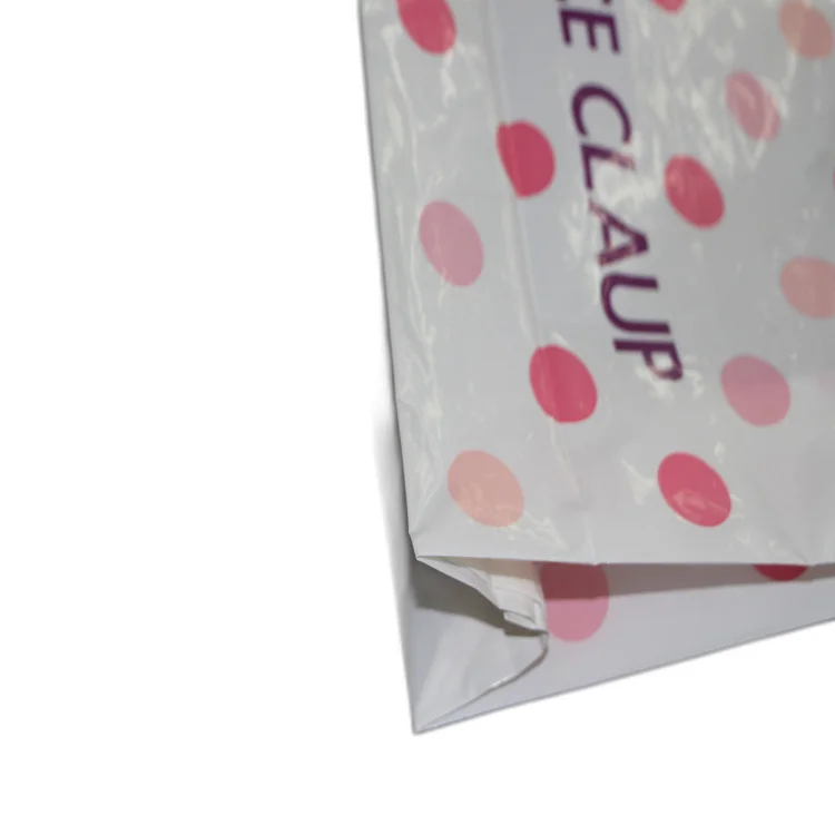 Custom Printed T-Shirt Bags Recycled Materials for Industrial Exhibition Promotion Gift Packaging Gravure Printing Style