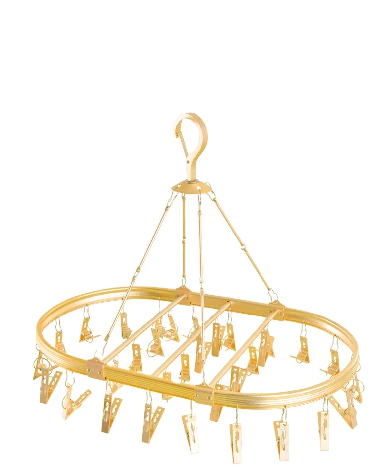 High Quality Clothes Clip Hanger Rack For Socks Bra And Towels