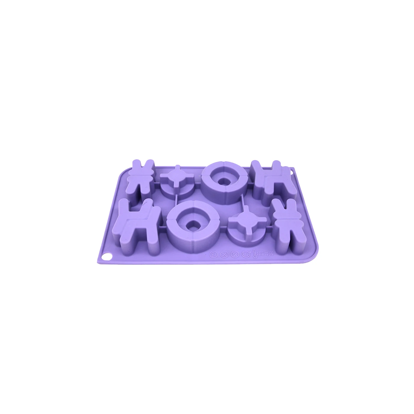 Factory Direct Sales Non-Stick Chocolate Candy Baking Silicone Chocolate Mold