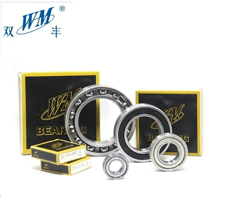 MLZ WM BRAND V bearing 6206 2rz/z3 bearing for vertical shaft 6206 zz c3 bearing 6206 2rzz2 6206 rk ball bearing